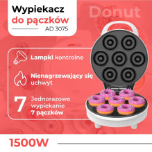 Adler AD 3075 Donut maker white Adler AD 3075 Donut maker white