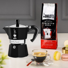 Bialetti Moka Exress Moka puodas Juodas