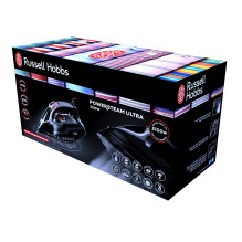 Russell Hobbs 20630-56 lygintuvas Lygintuvas sausu ir gariniu būdu Keraminis padas 3100 W Juoda, Pilka
