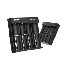 Battery charger for cylindrical Li-ion batteries18650 / NiMH Xtar MC4S Battery charger for cylindrical Li-ion batteries18650 / NiMH Xtar MC4S