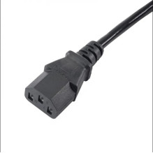 Akyga AK-PC-05 Juoda 5 m CEE7 / 7 IEC C13 Akyga AK-PC-05 Juoda 5 m CEE7 / 7 IEC C13