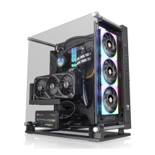 „Thermaltake Core P3 TG Pro Midi Tower“ korpusas, juodas „Thermaltake Core P3 TG Pro Midi Tower“ korpusas, juodas