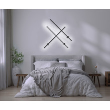 „Activejet“ LED sieninis šviestuvas AJE-HILTON, juodas, NW „Activejet“ LED sieninis šviestuvas AJE-HILTON, juodas, NW