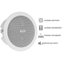PA HQM-SOZ1024 10W 100V White ceiling speaker PA HQM-SOZ1024 10W 100V White ceiling speaker