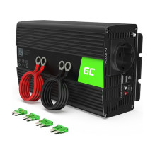 Green Cell Maitinimo keitiklis 12V į 230V 1000W / 2000W Modifikuota sinusinė banga Green Cell Maitinimo keitiklis 12V į 230V 1000W / 2000W Modifikuota sinusinė banga