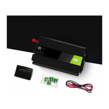 Green Cell Maitinimo keitiklis 12V į 230V 1000W / 2000W Modifikuota sinusinė banga Green Cell Maitinimo keitiklis 12V į 230V 1000W / 2000W Modifikuota sinusinė banga