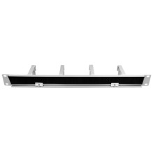 Kabelführungspanel 19" 1HE su 4 Stahlbügel Grey LogiLink Kabelführungspanel 19" 1HE su 4 Stahlbügel Grey LogiLink