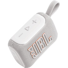 JBL GO 5 Ultra-nešiojamas Bluetooth kolonėlė, White JBL GO 5 Ultra-nešiojamas Bluetooth kolonėlė, White