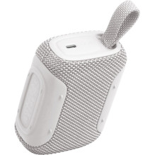 JBL GO 5 Ultra-nešiojamas Bluetooth kolonėlė, White JBL GO 5 Ultra-nešiojamas Bluetooth kolonėlė, White