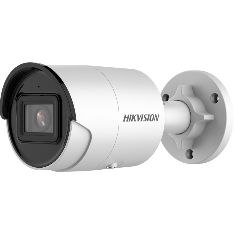 Hikvision bullet DS-2CD2086G2-IU F4 (balta, 8 MP, 40 m. IR, AcuSense)