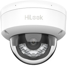 HiLook dome IPC-D120HA-LU F2.8 (white, 2 MP, 30 m IR, 30 m LED, Hybrid Light)