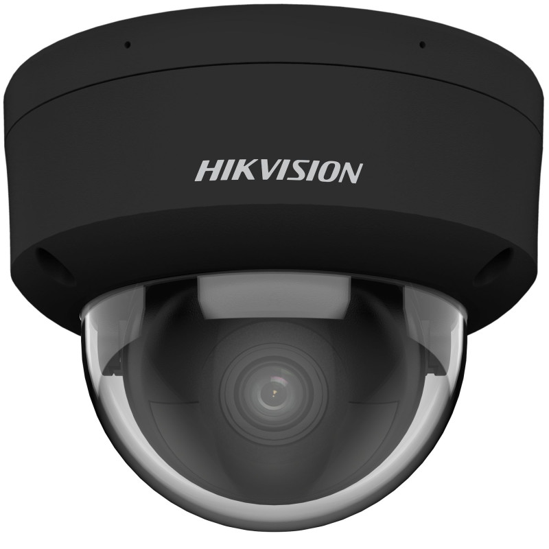Hikvision dome DS-2CD2186G2H-ISU F2.8 (juoda, 8 MP, 30 m. IR, AcuSense)