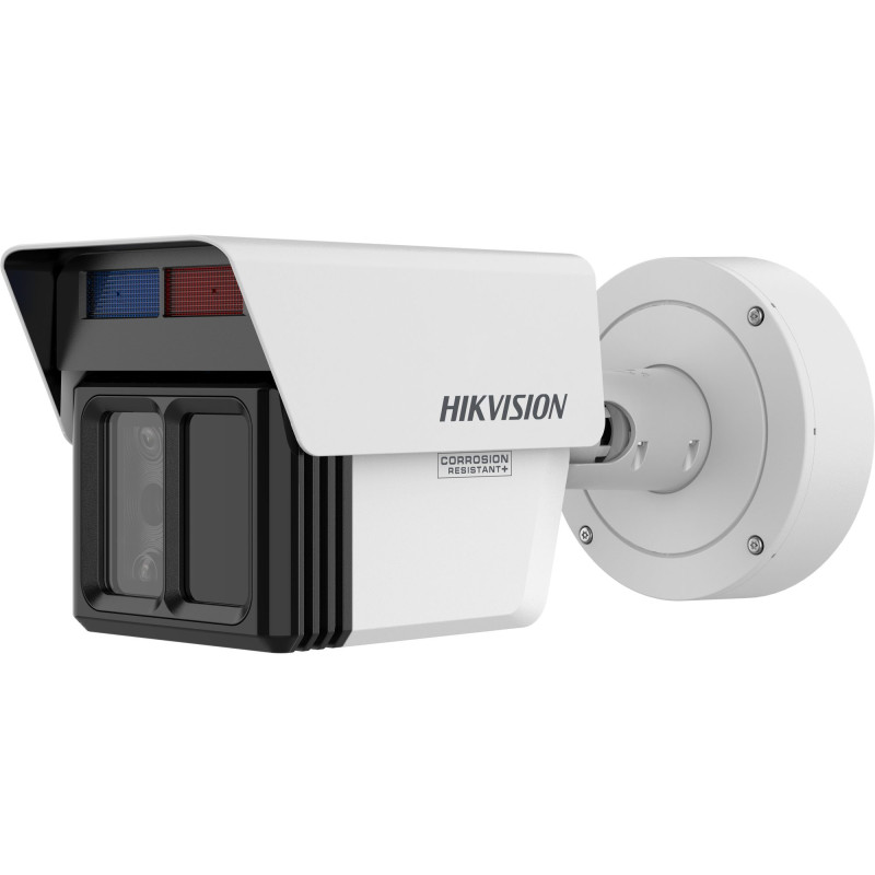 Hikvision Bullet iDS-2CD7T46G2 / VX3-IHSY three-lens camera 4 / 12 / 25mm (white, 4MP + 2×2MP, AND 120m, Guanlan AI, Per
