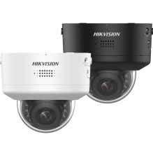 Hikvision dome DS-2CD2787G2H-LIPTRZS2U / SL F2.8-12 (juoda, 8 MP, IR, LED iki 40m, ColorVu, DarkFighter)