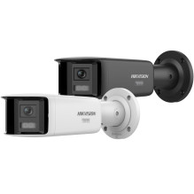 Hikvision Bullet DS-2CD2T87G3P-LIS2UY / SL F2.8 (Juoda, 180°, 8MP, IR + LED 40m, ColorVu 3.0)