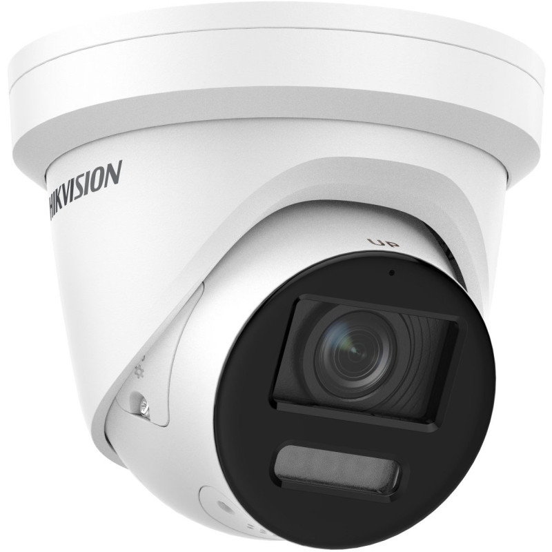Hikvision dome DS-2CD2387G2-LSU / SL(C) F2.8 (black, 8 MP, 30 m. LED, ColorVu)