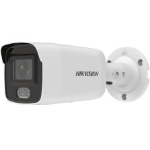 Hikvision bullet DS-2CD2047G2-LU(C) F4 (balta, 4 MP, 40 m. LED, ColorVu)