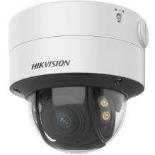 Hikvision dome DS-2CD2747G2-LZS F3.6-9 (balta, 4 MP, 40 m. LED, ColorVu)
