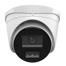 HiLook dome IPC-T280HA-LU F2.8 (white, 8 MP, 30 m IR, 30 m LED, Hybrid Light)