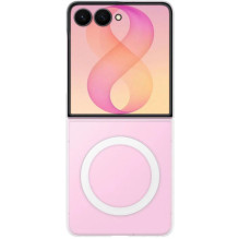 Samsung "Silikono žiedas Magnet Dėklas Samsung Galaxy Z Flip8" Skaidrus