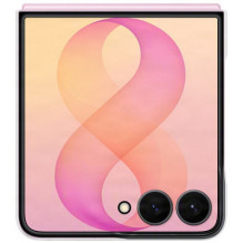 Samsung "Silikono žiedas Magnet Dėklas Samsung Galaxy Z Flip8" Skaidrus