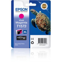 Rašalo Kasetė - Epson T1573 Purpurinė 26 ml Rašalo Kasetė - Epson T1573 Purpurinė 26 ml