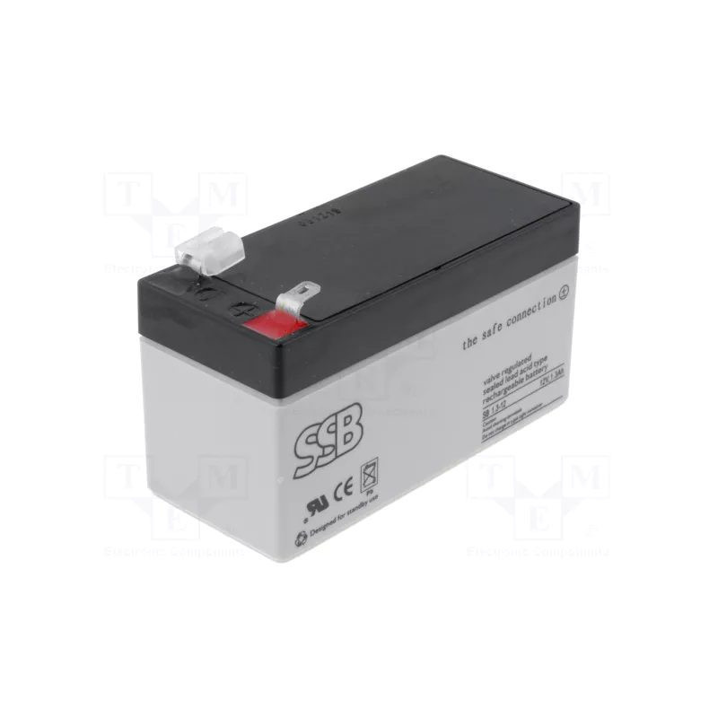Battery (AGM) SSB SB (1.3Ah, 12V, F1, VRLA)