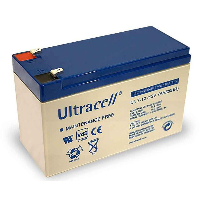 Battery Ultracell UL7-12 (7Ah, 12V)