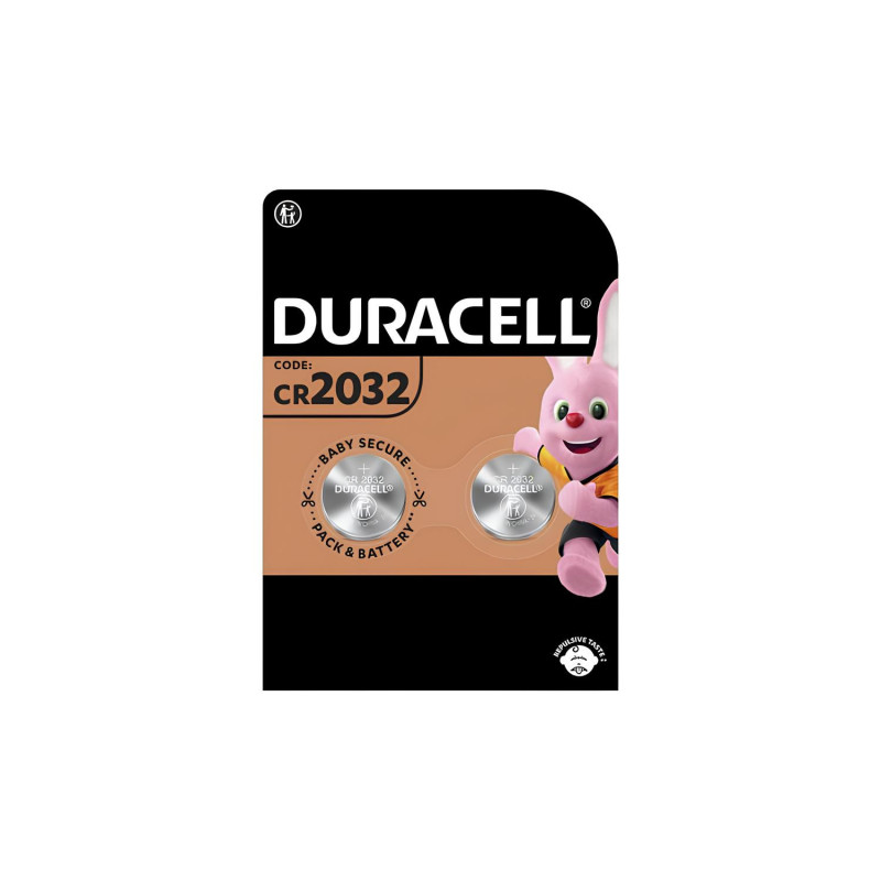Baterija Duracell Lithium CR2032 (2 vnt.)