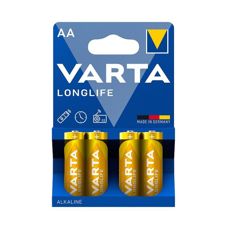 Baterija VARTA Alkaline Longlife LR6 / AA (4 vnt.)