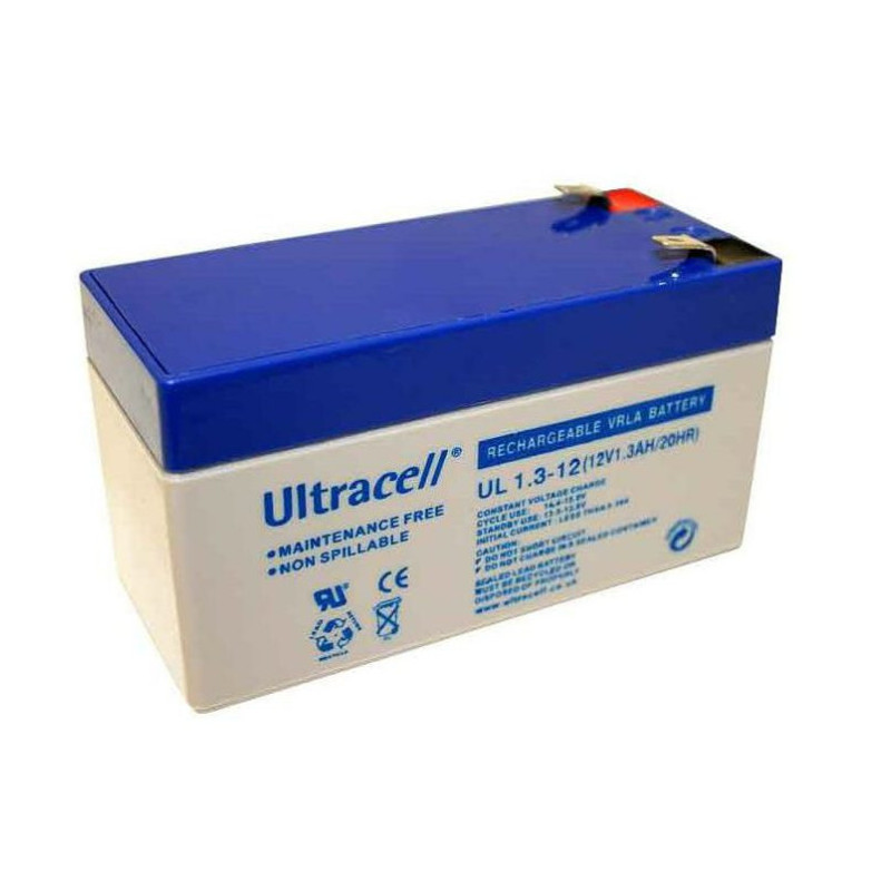 Battery Ultracell UL1.3-12 (1.3 Ah, 12V)