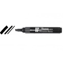Sharpie marker (thick, black)