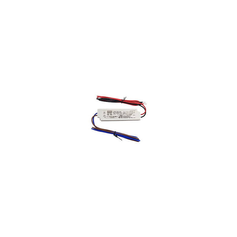 Impulsinis maitinimo šaltinis LED 24V 20W 0.84A IP67, Mean well, LPV-20-24