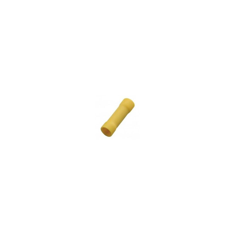 AML insulated connection sleeve (6 mm², yellow)