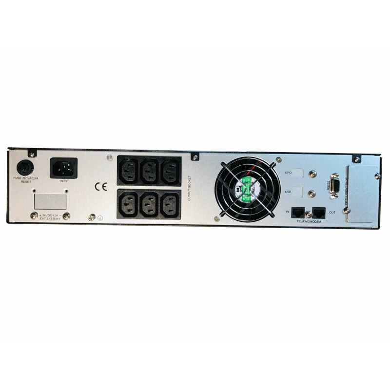 East EA901PSRT UPS (rack, LCD, 1000 VA / 900 W, EPO version)
