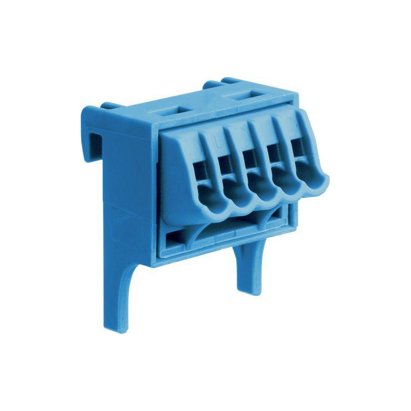 Quick connection terminal Hager VZ455N (N, 5x1.5-4mm² connections)