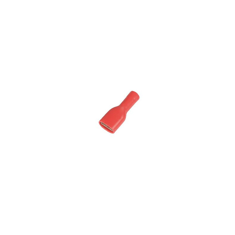 AFH / A-1.5 fully insulated socket (1.5mm², red)