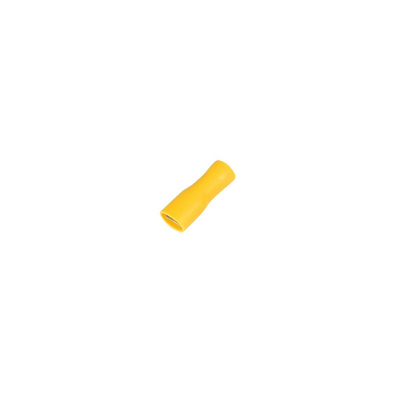 AFH / A-6 fully insulated socket (6mm², yellow)
