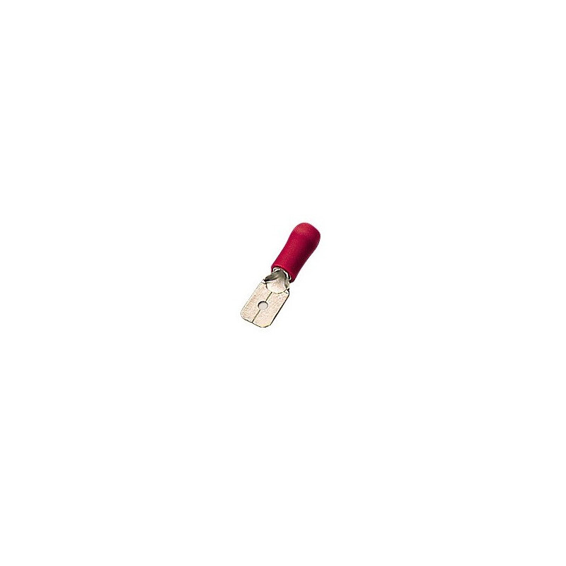 AFM-1.5 insulated plug (1.5mm², red)