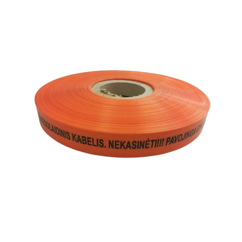 Signalinė juosta "Šviesolaidinio kabelis" 0.15mm x 300mm (250m)