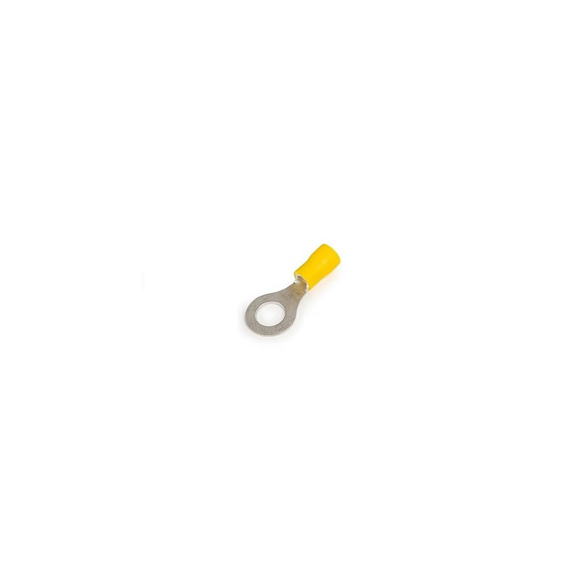 AT crimp insulated ring M5 (6 mm², yellow)