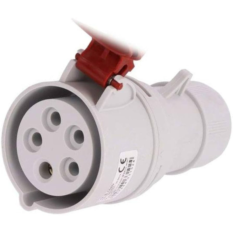 Industrial portable socket Pawbol B.1042 (32A, 5P, 400V, IP44)