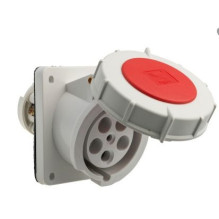 Industrial recessed socket Pawbol B.1054 (63A, 5P, 400V, IP67)