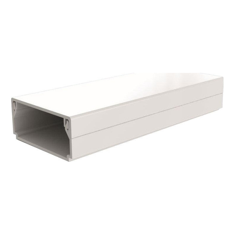 Cable tray LHD 20X10_HD, white, 20x10mm, L-2m, with protective film, 48 pcs.