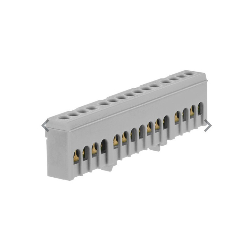 Fazinis gnybtas A15H Cu 15x16 mm2 Morek MAD1015A15 (pilkas)