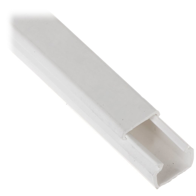 Cable tray Kopos LV 11X10_HD (white, 11×10 mm, 2 m, with protective film)