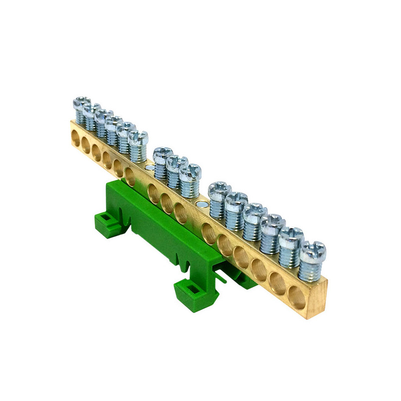 Įžeminimo gnybtas PE12 12x16 mm2 Morek MAD0012G15 (žalias)