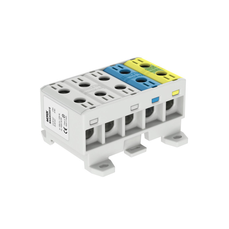 Gnybtas OTL35-5x 5x2.5-35mm2 Morek MAA5035A10 (pilkas, mėlynas, gelotnas / žalias)