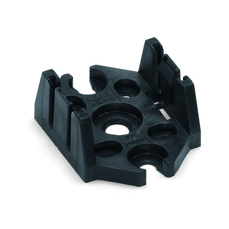 Mounting plate Wago 770-623 (black)