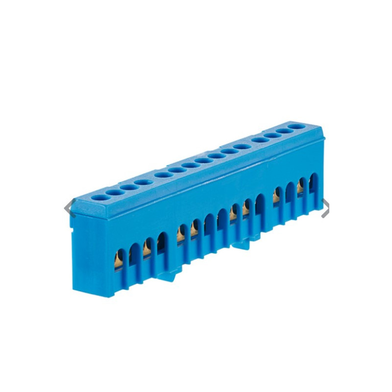 Nulinis gnybtas N15H Cu 15x16 mm2 Morek MAD1015N15 (mėlynas)